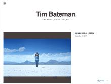 Tablet Screenshot of batemannotbatman.com